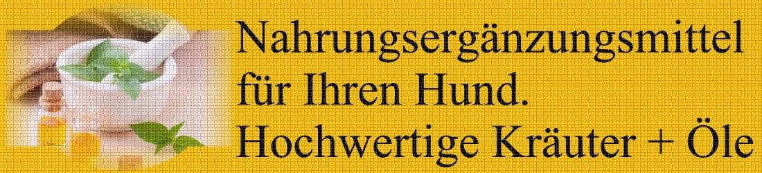 Nahrungsergänzungsmittel für Hunde